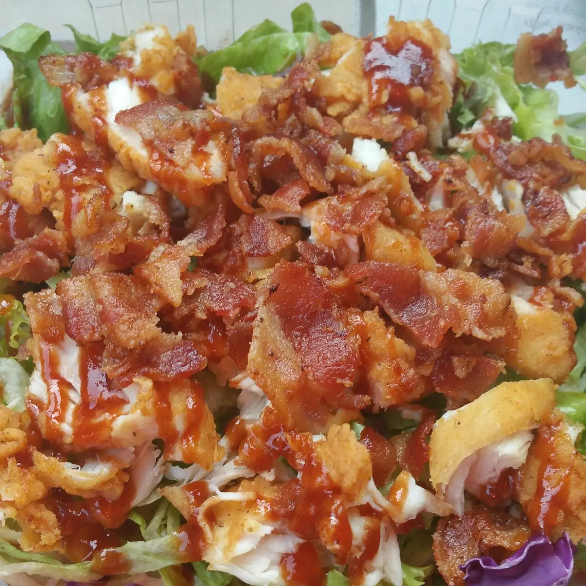 BBQ Bacon Chicken Salad