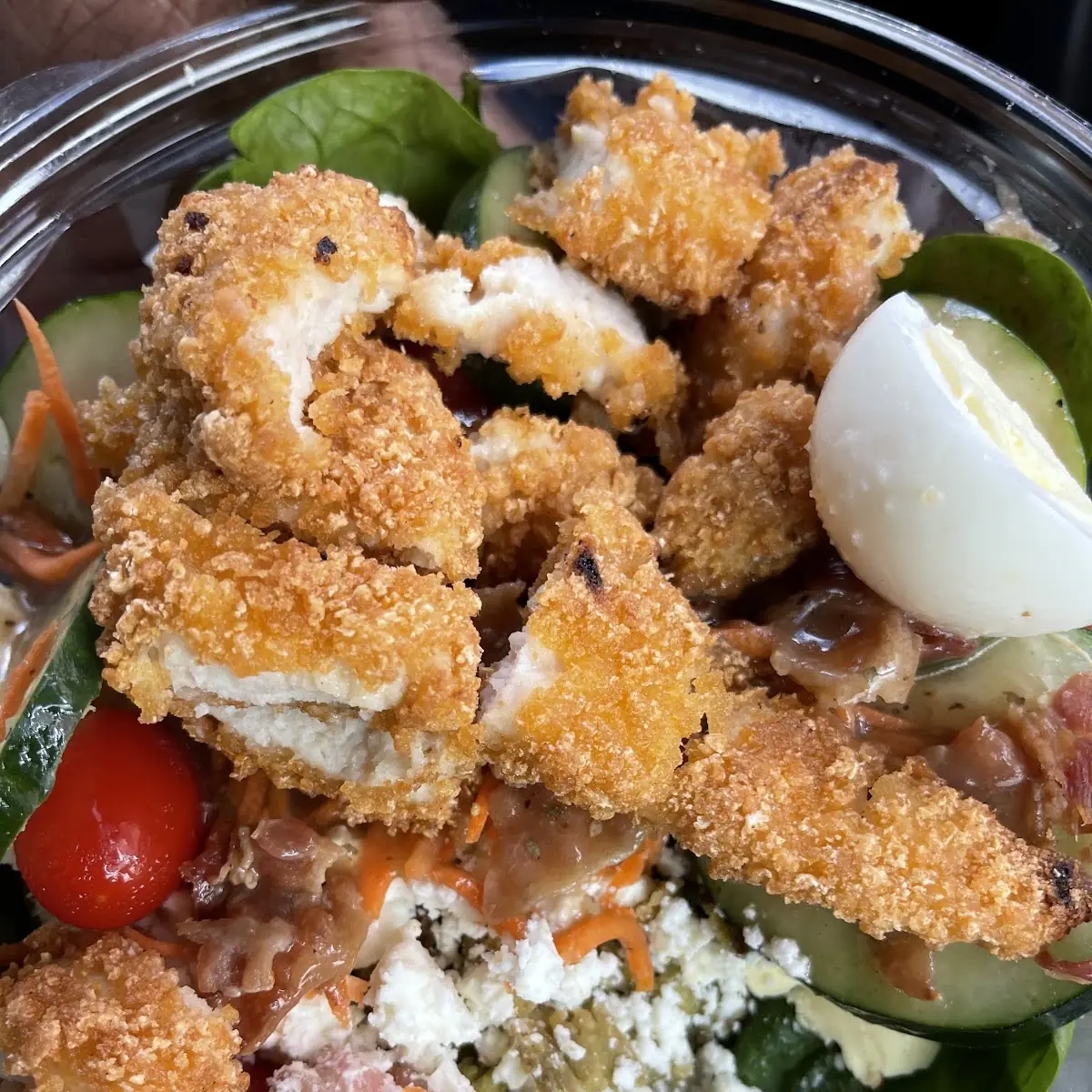 Custom Freshly Made Salad