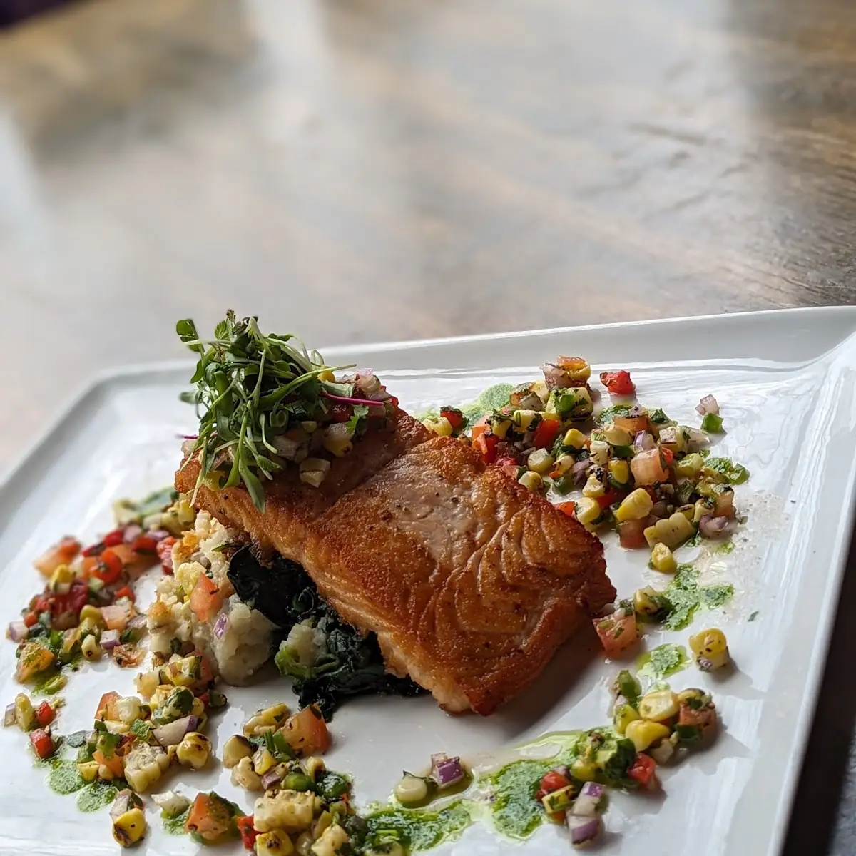 Seared Salmon