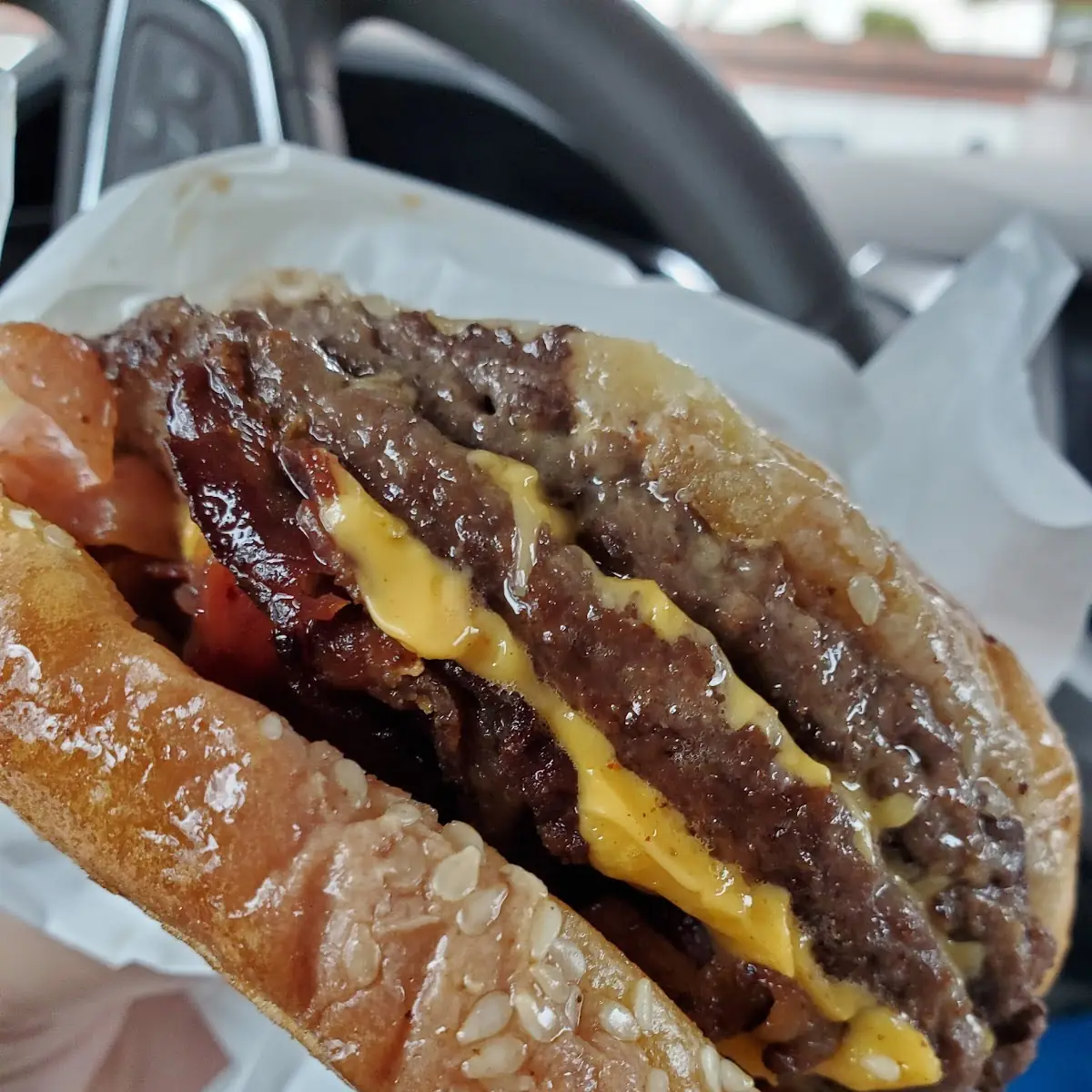 3 Bacon Double Cheeseburger