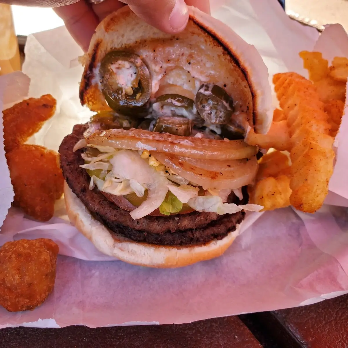 Jalapeno Cheese Burger