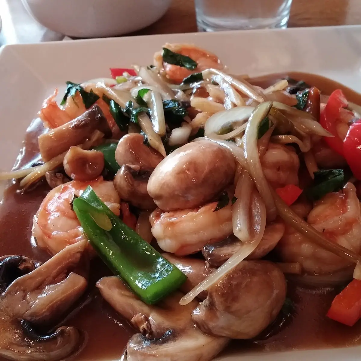 Thai Basil Shrimp
