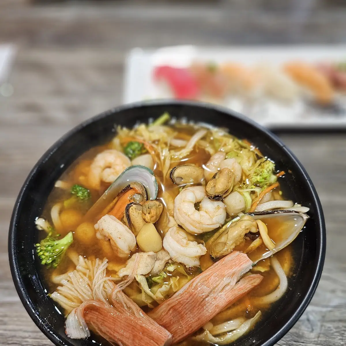 Spicy Seafood Noodle Soup