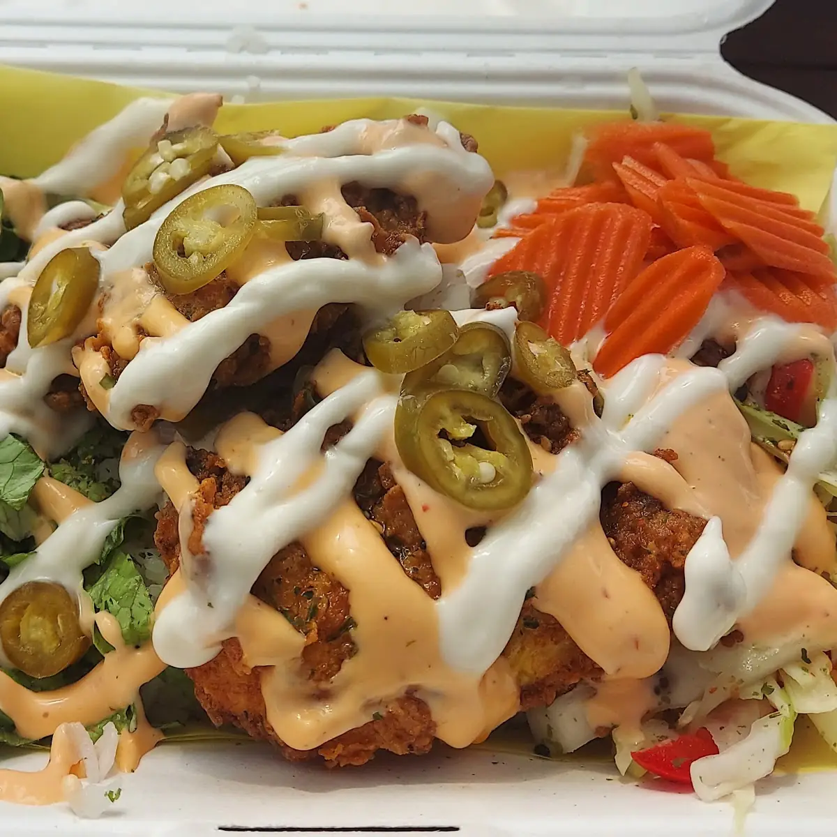 Bangkok Hot Chicken Rice Bowl