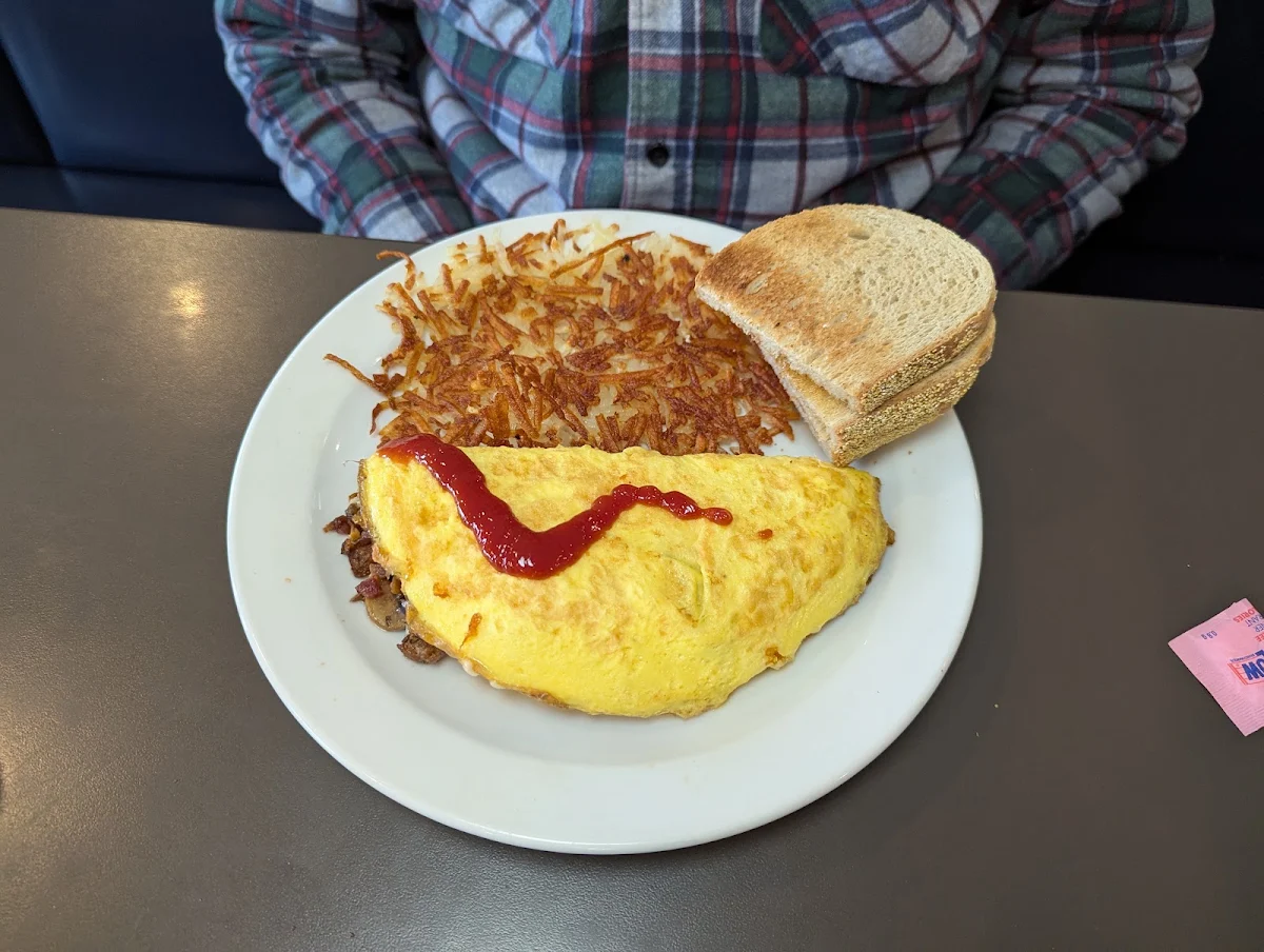 My Hammy & Cheese Omelette