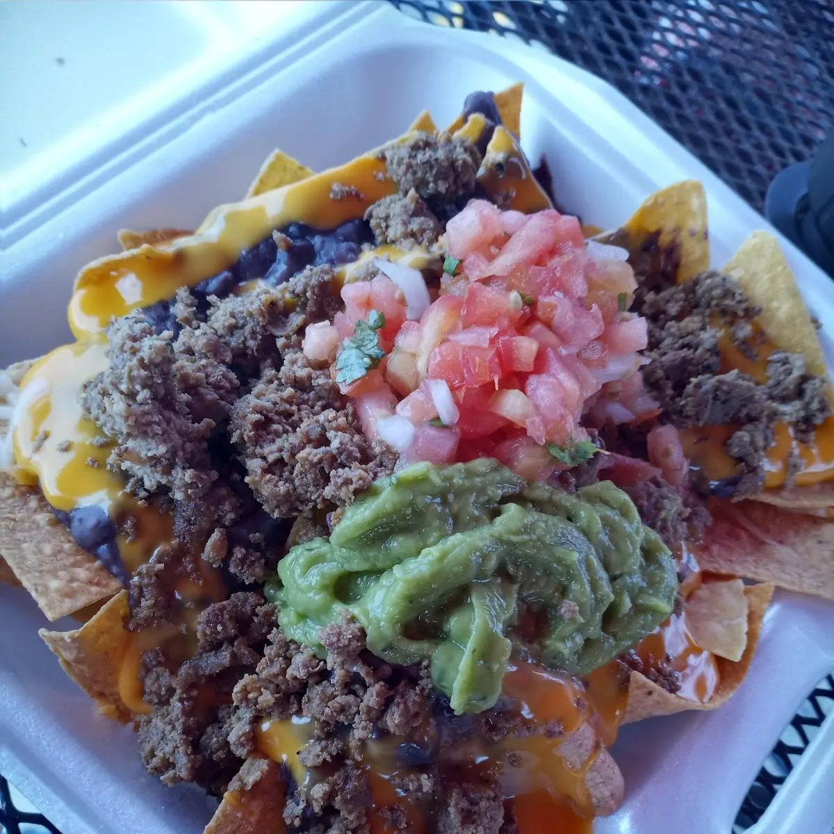 Nachos Con Carne Molida