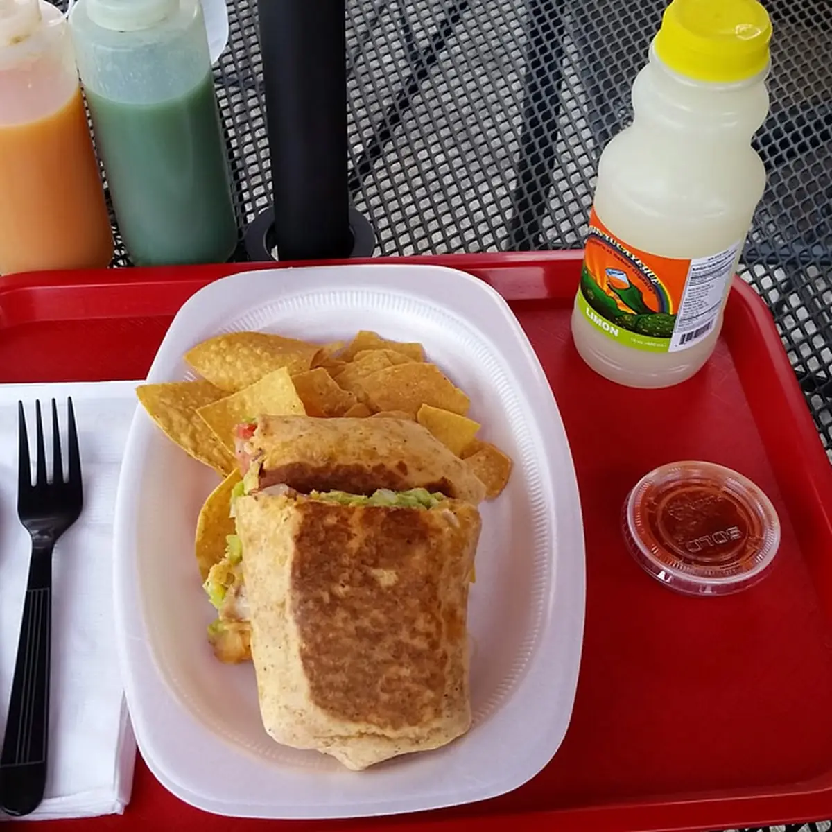 Two Tacos Vegetarians & Tortilla Chips