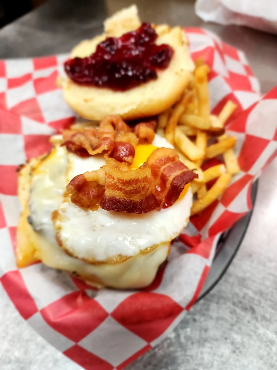 Boo's Breakfast Burger