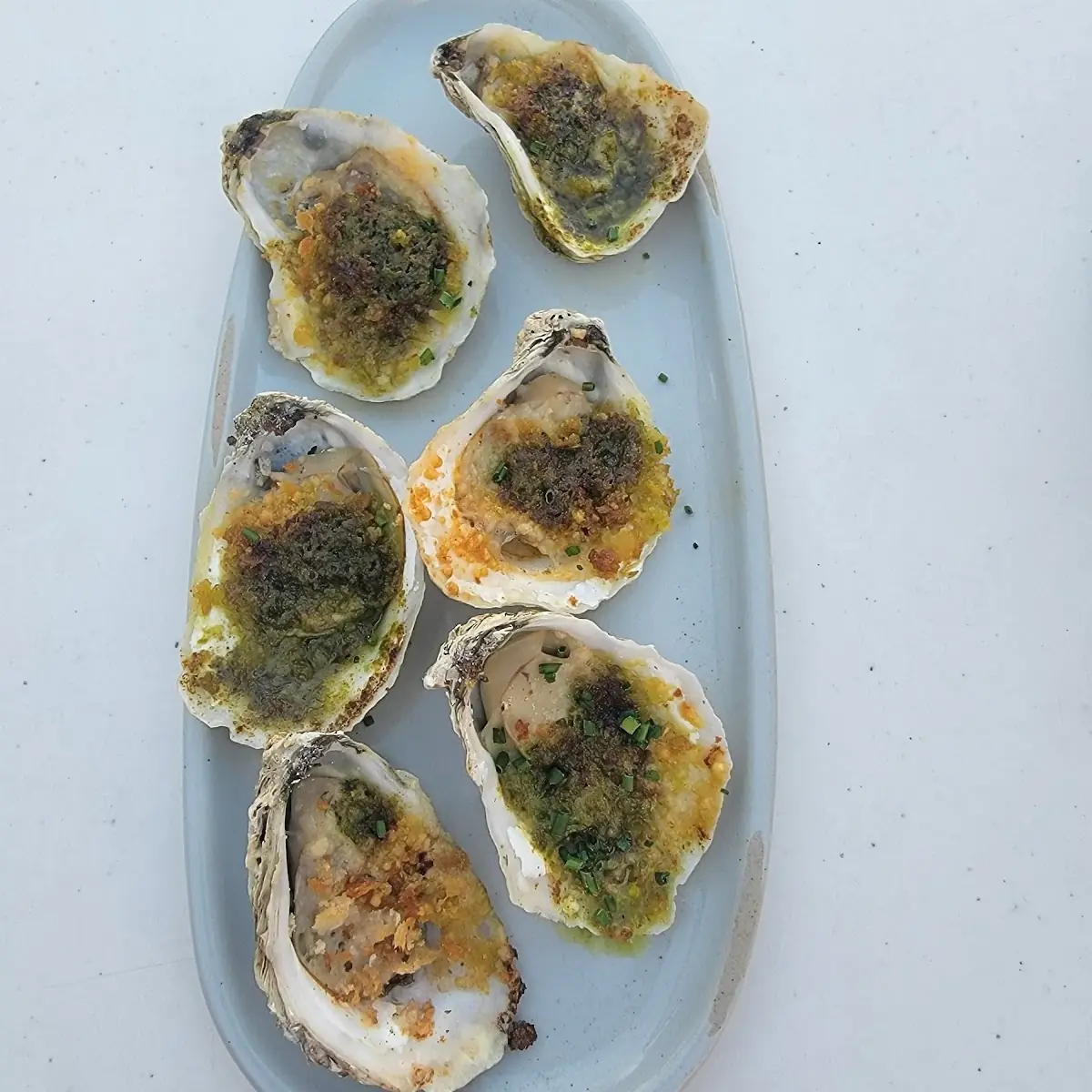 Chargrilled Oysters Rockefeller