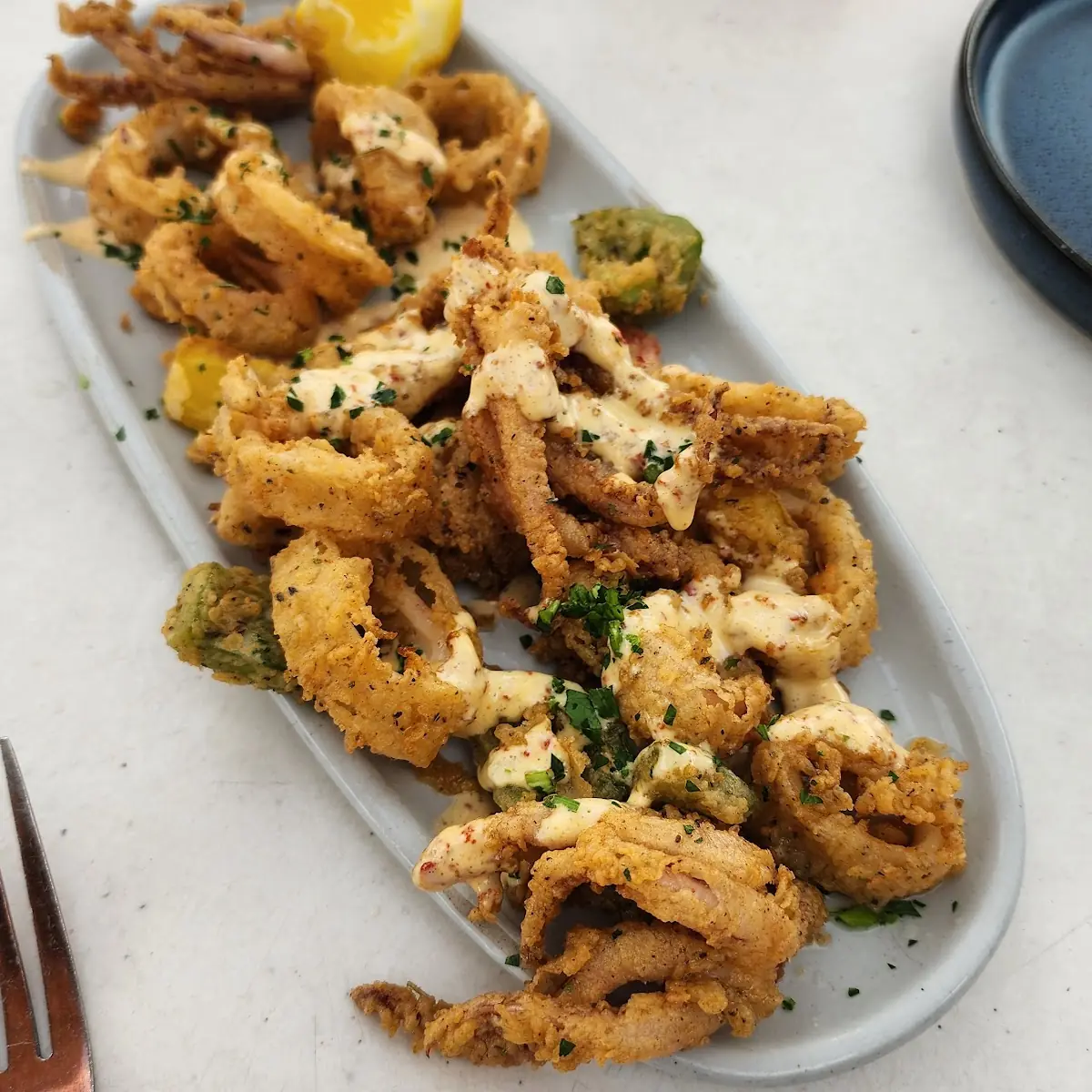 Fried Point Judith Calamari