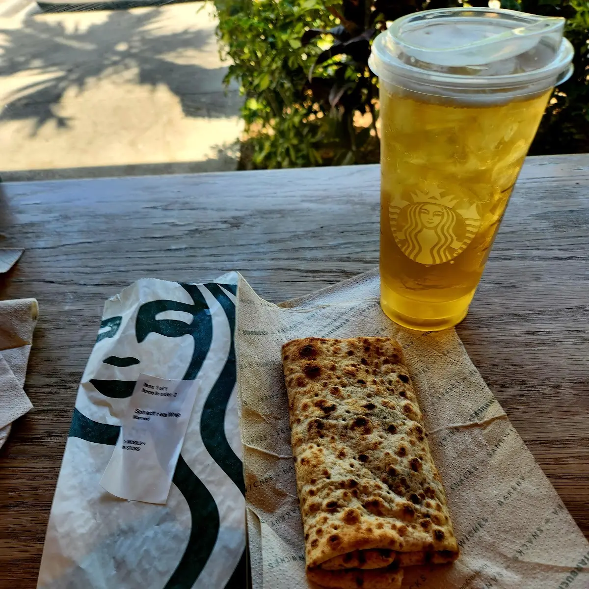 Spinach Feta Wrap