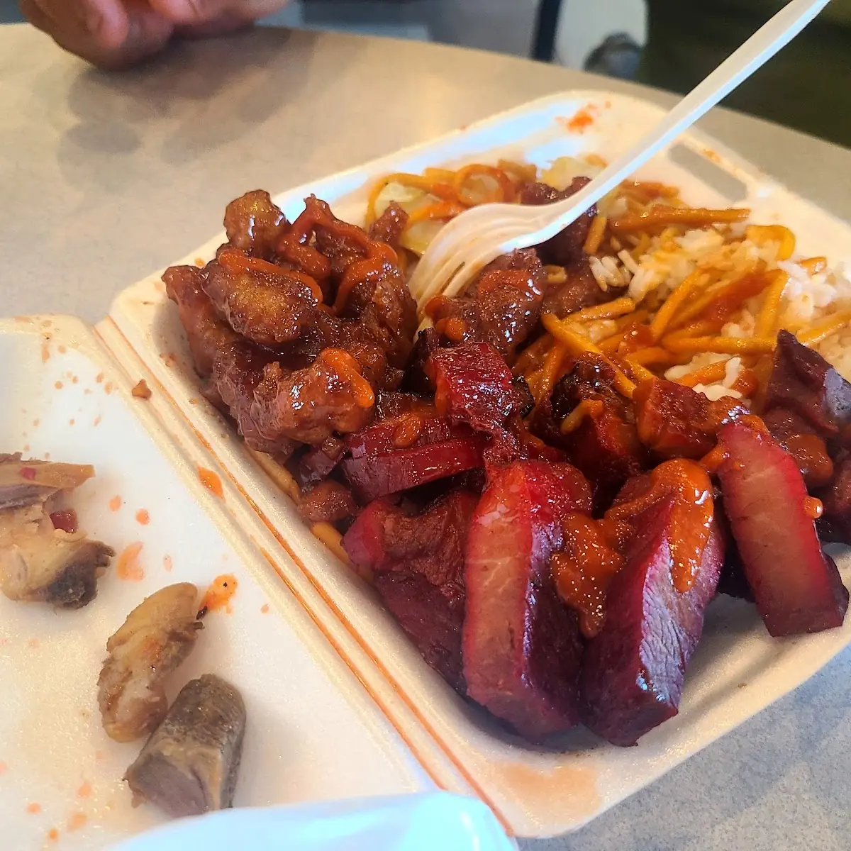 BBQ Pork and White Rice