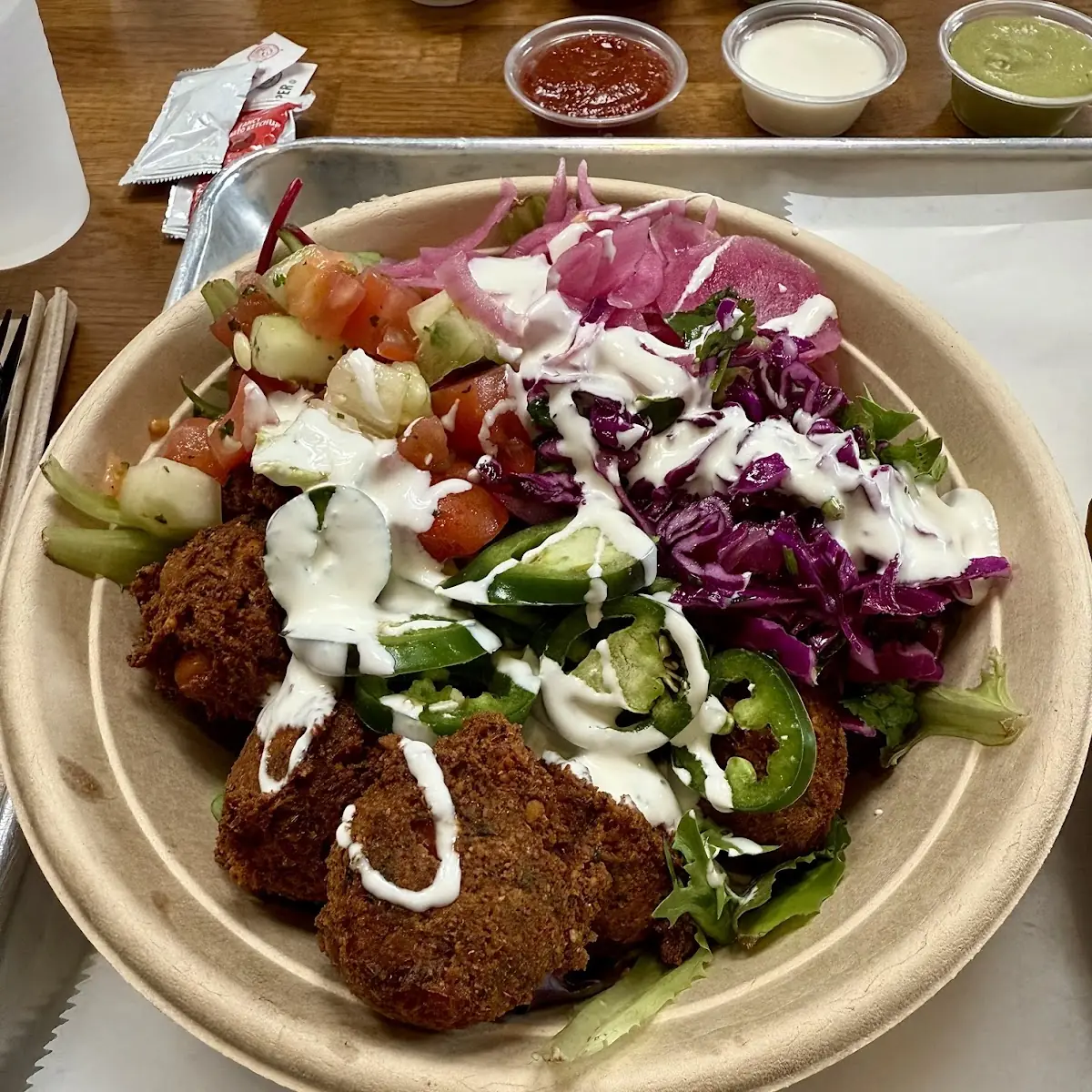 Falafel Salad Bowl