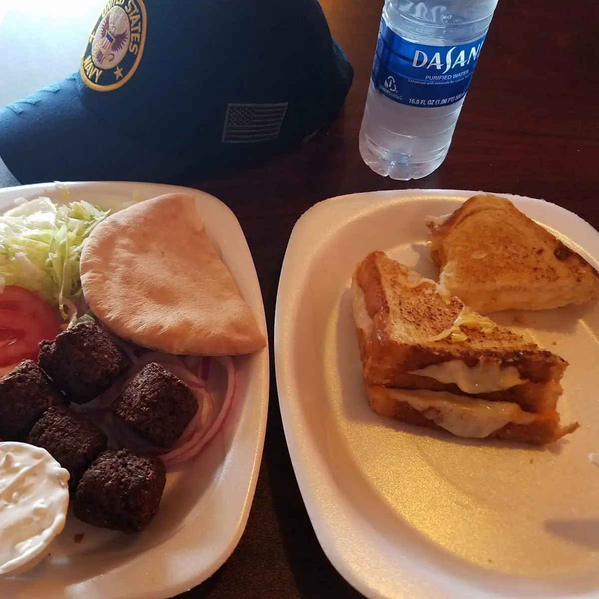 Falafel on Pita Bread
