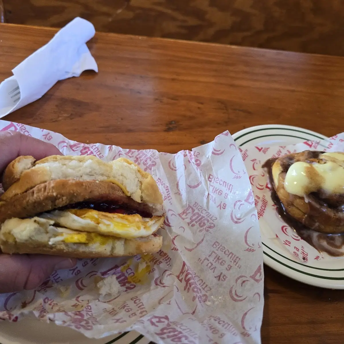 Chicken Fried Steak Biscuit
