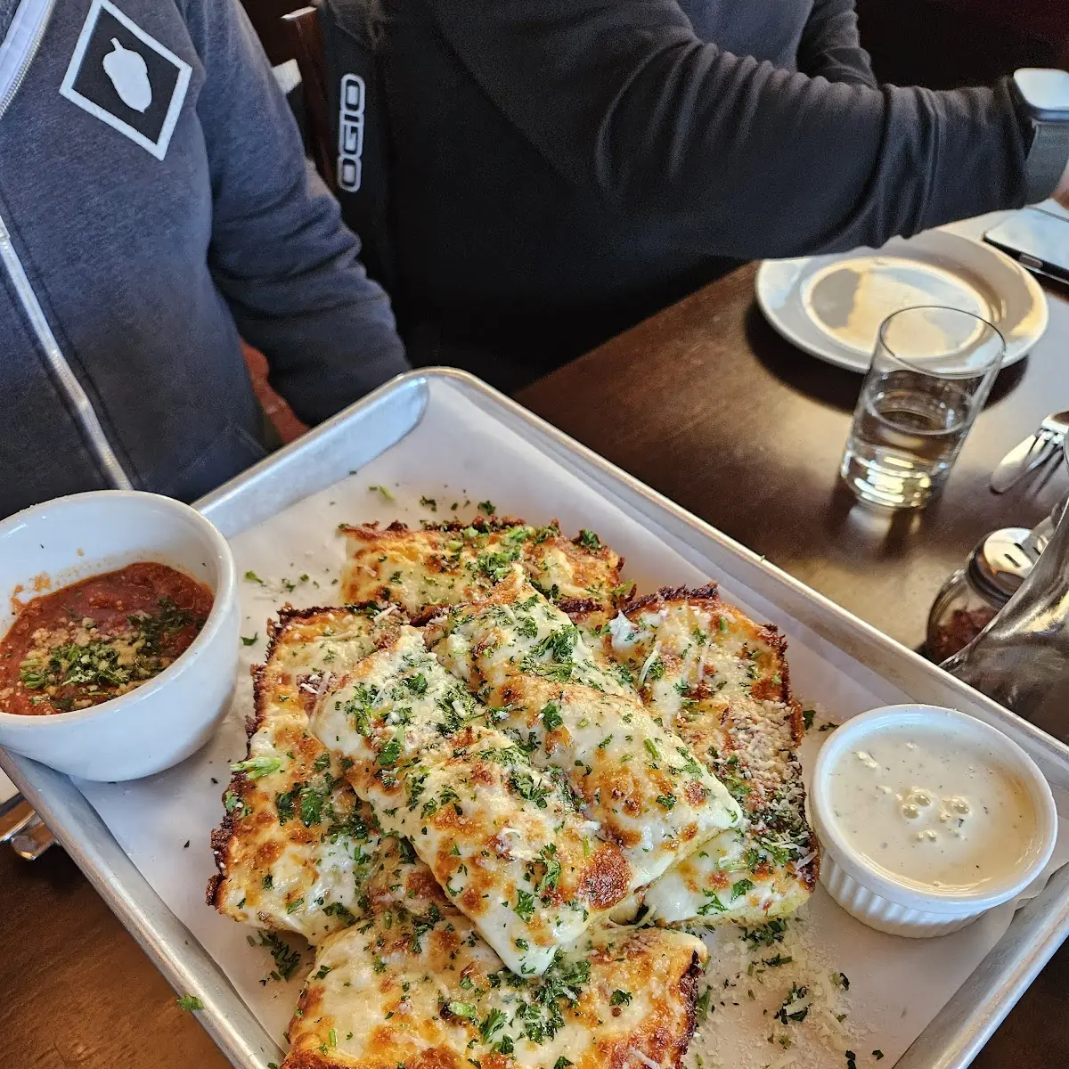 Cheesy-Garlic Dippers