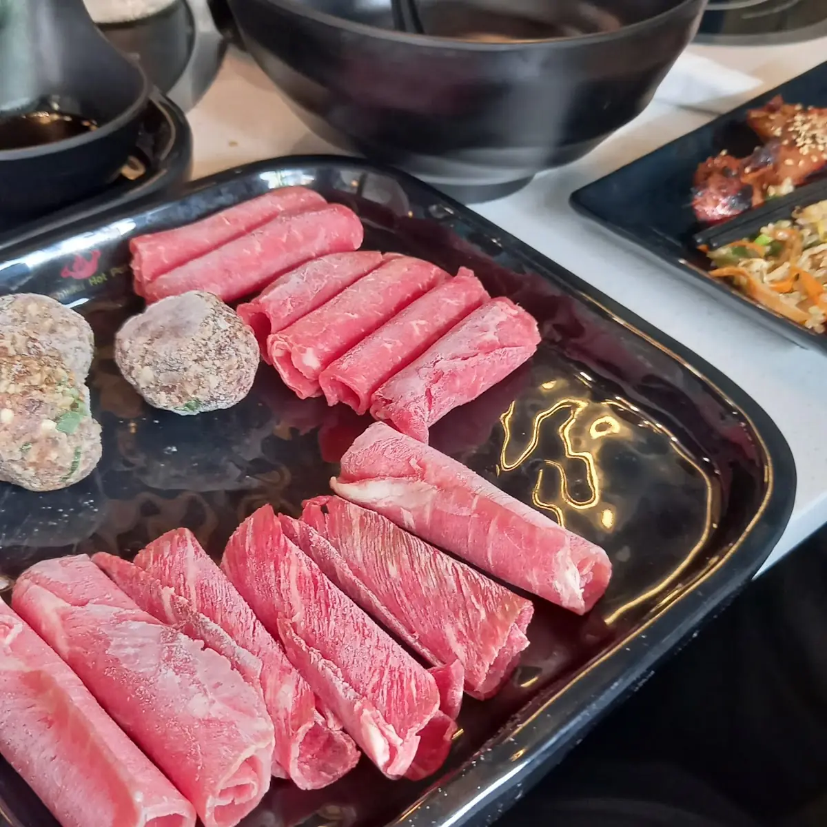 What's Beef Under Combo Hot Pot