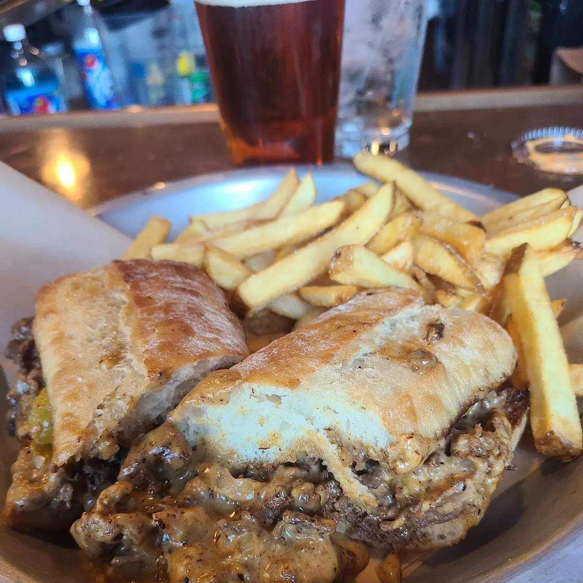 Philly Cheese Steak Sandwich