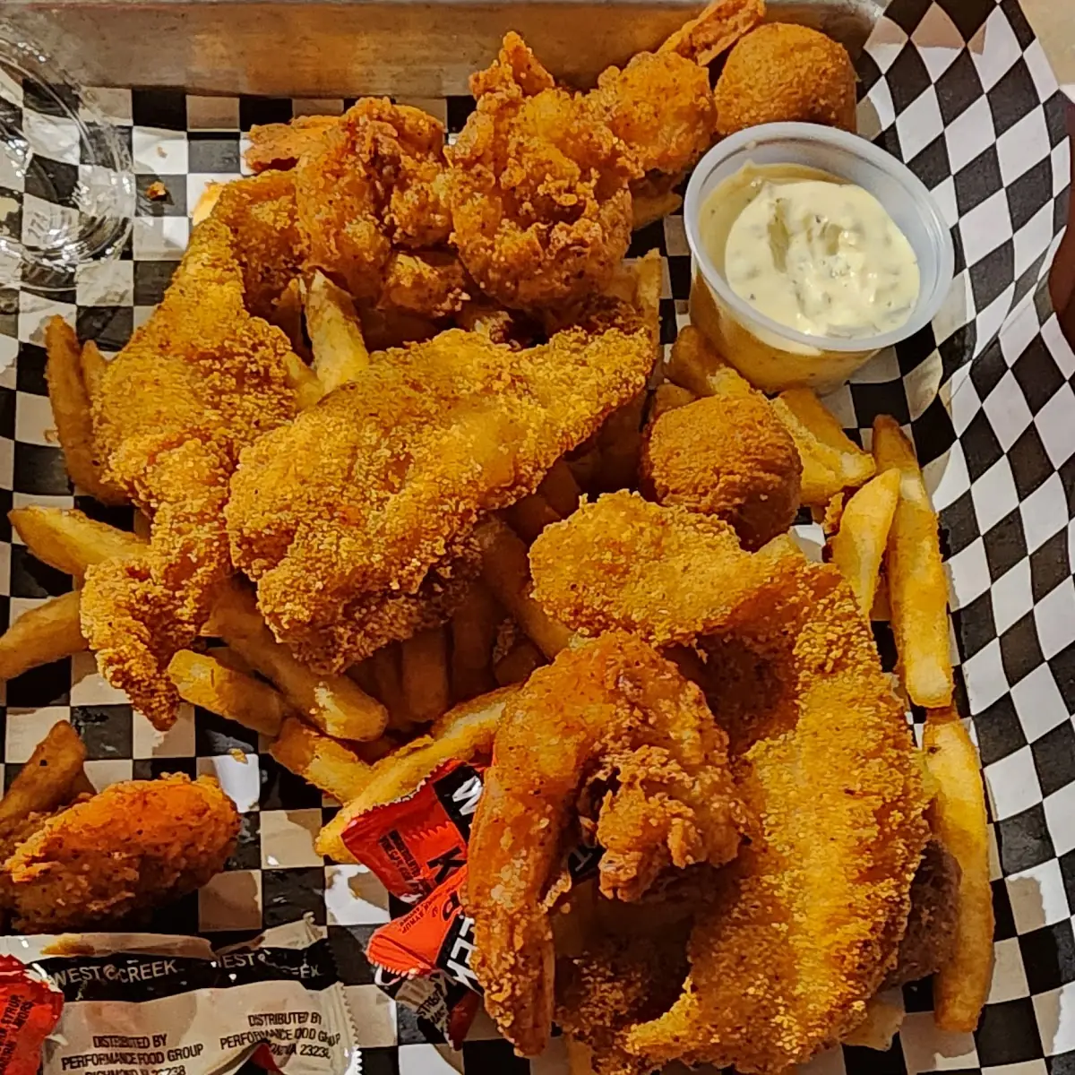 Fried Shrimp Platter