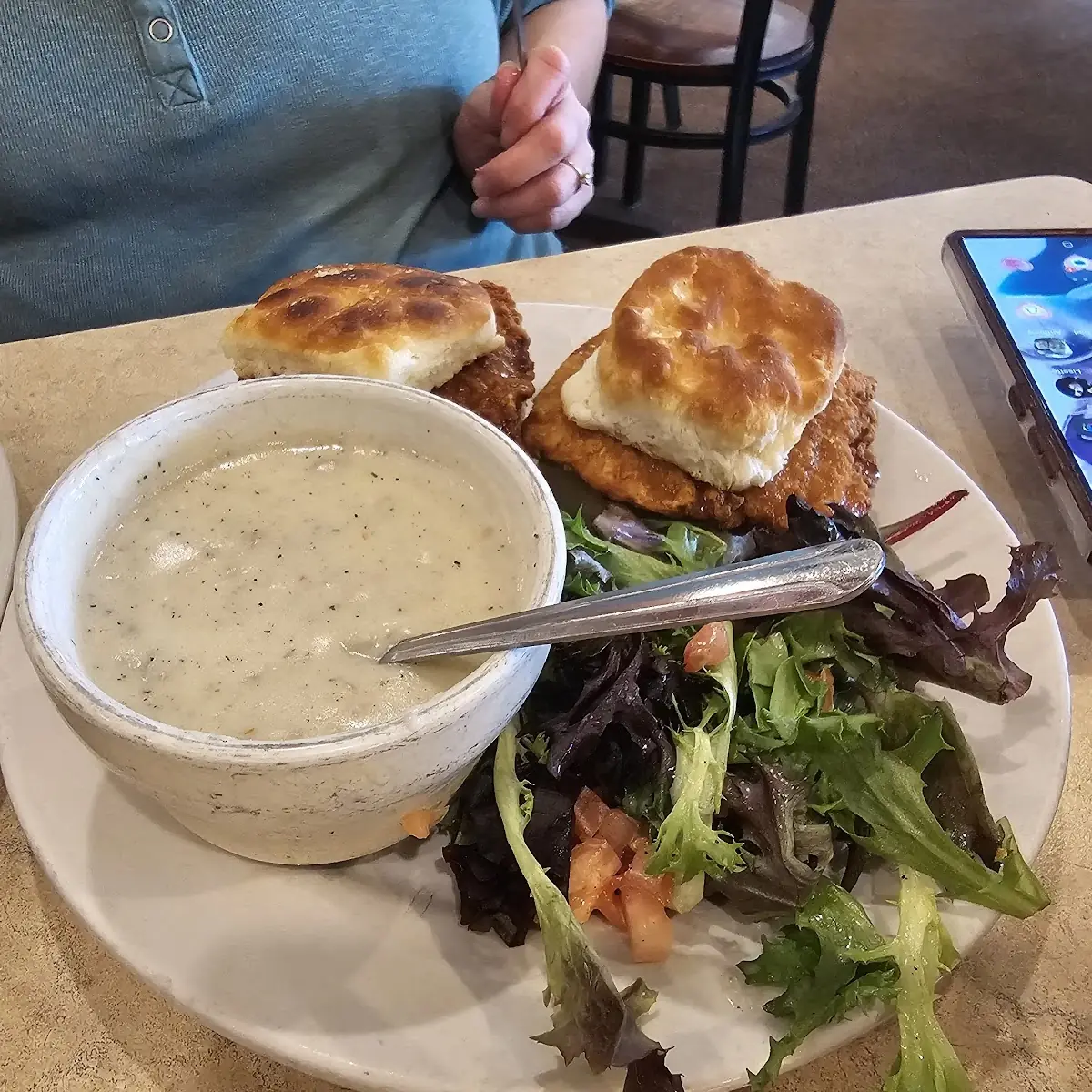 Chicken and Biscuits