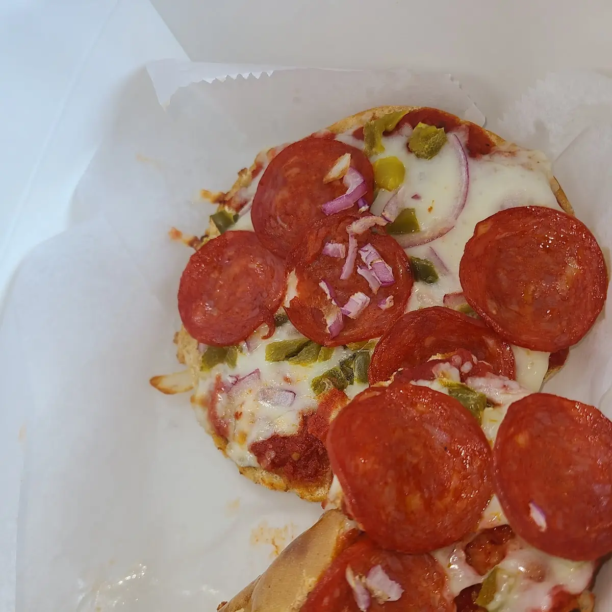 Fajita Chicken Flatbread Sandwich