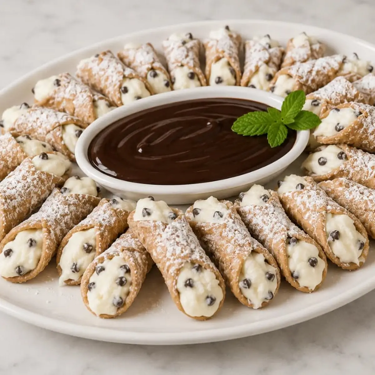 Mini Cannoli Half Pan