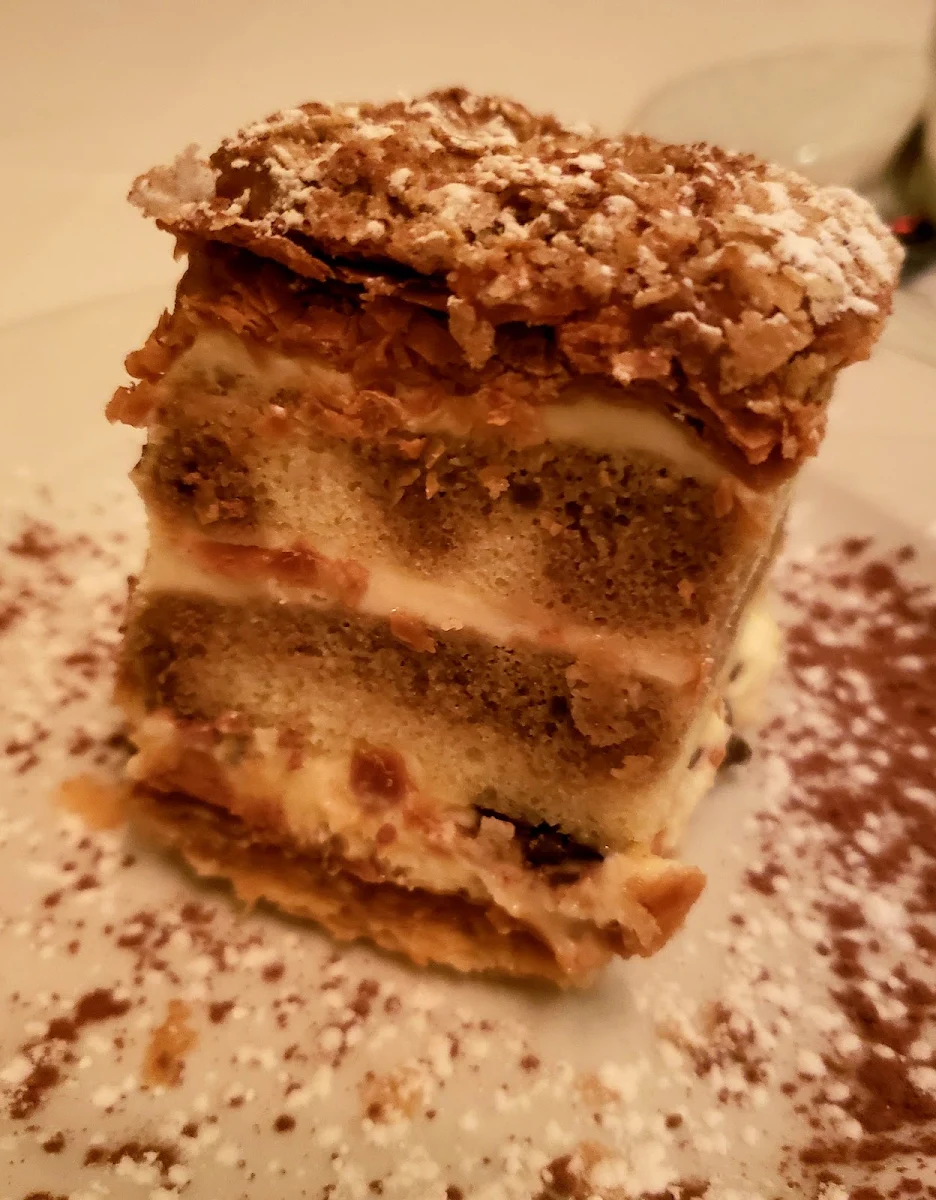 Tiramissu, Restaurant La Vieille Banque