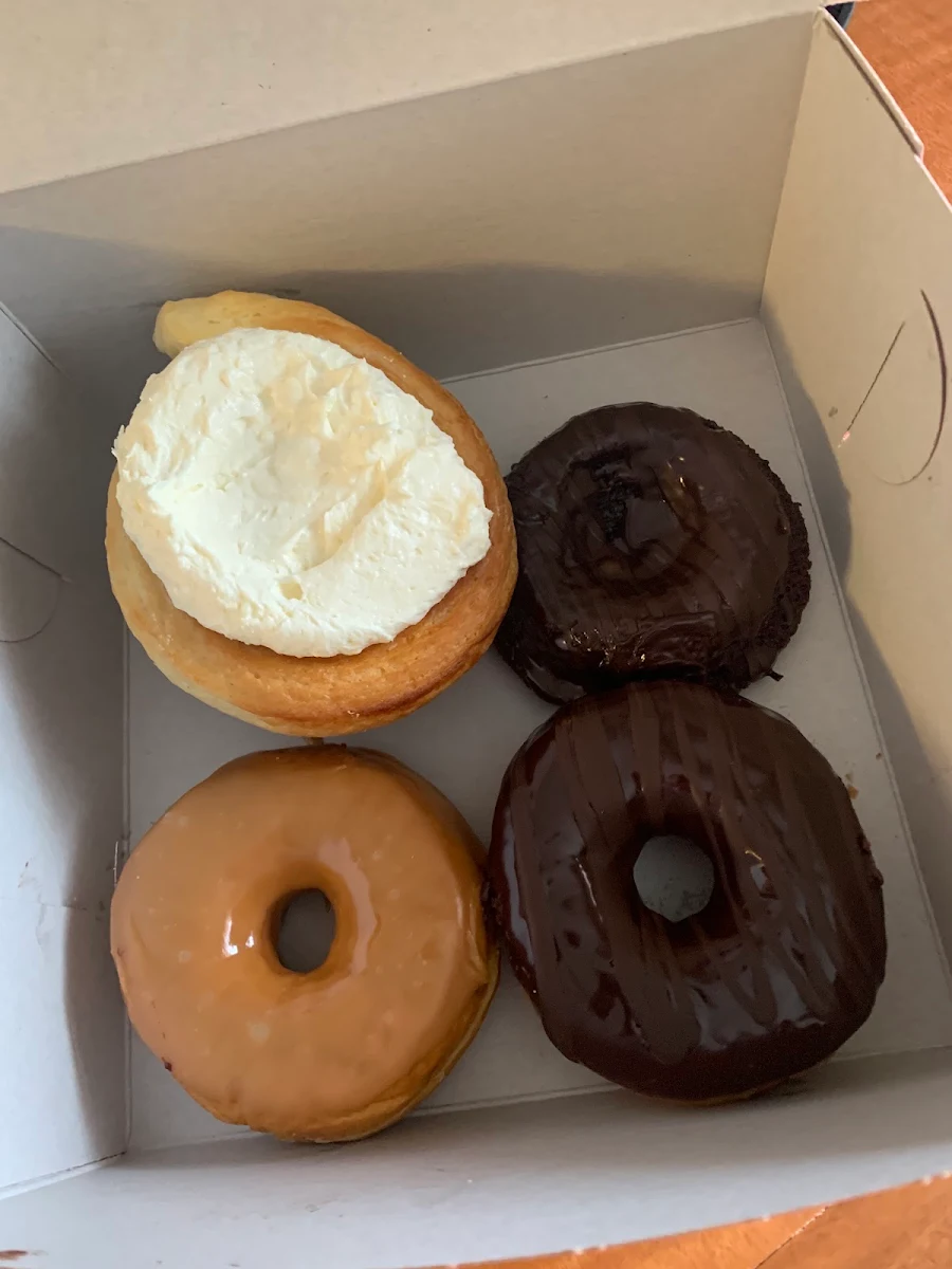 Cinnamon Roll and Donuts