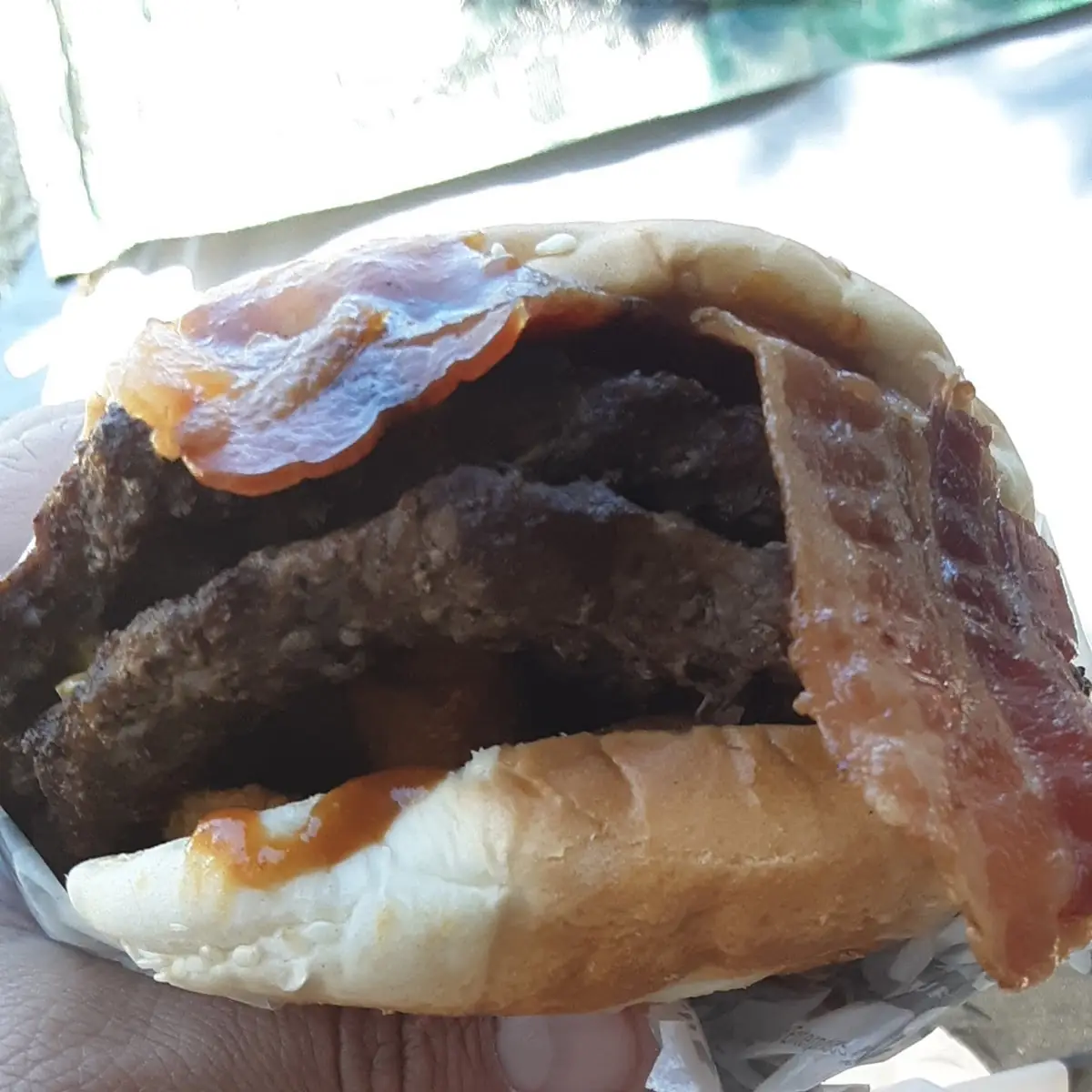 Double Western Bacon Cheeseburger