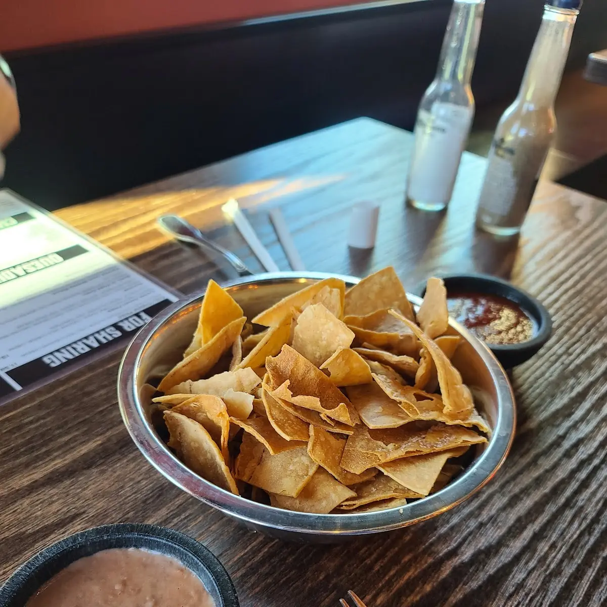 Chips Salsa & Beans