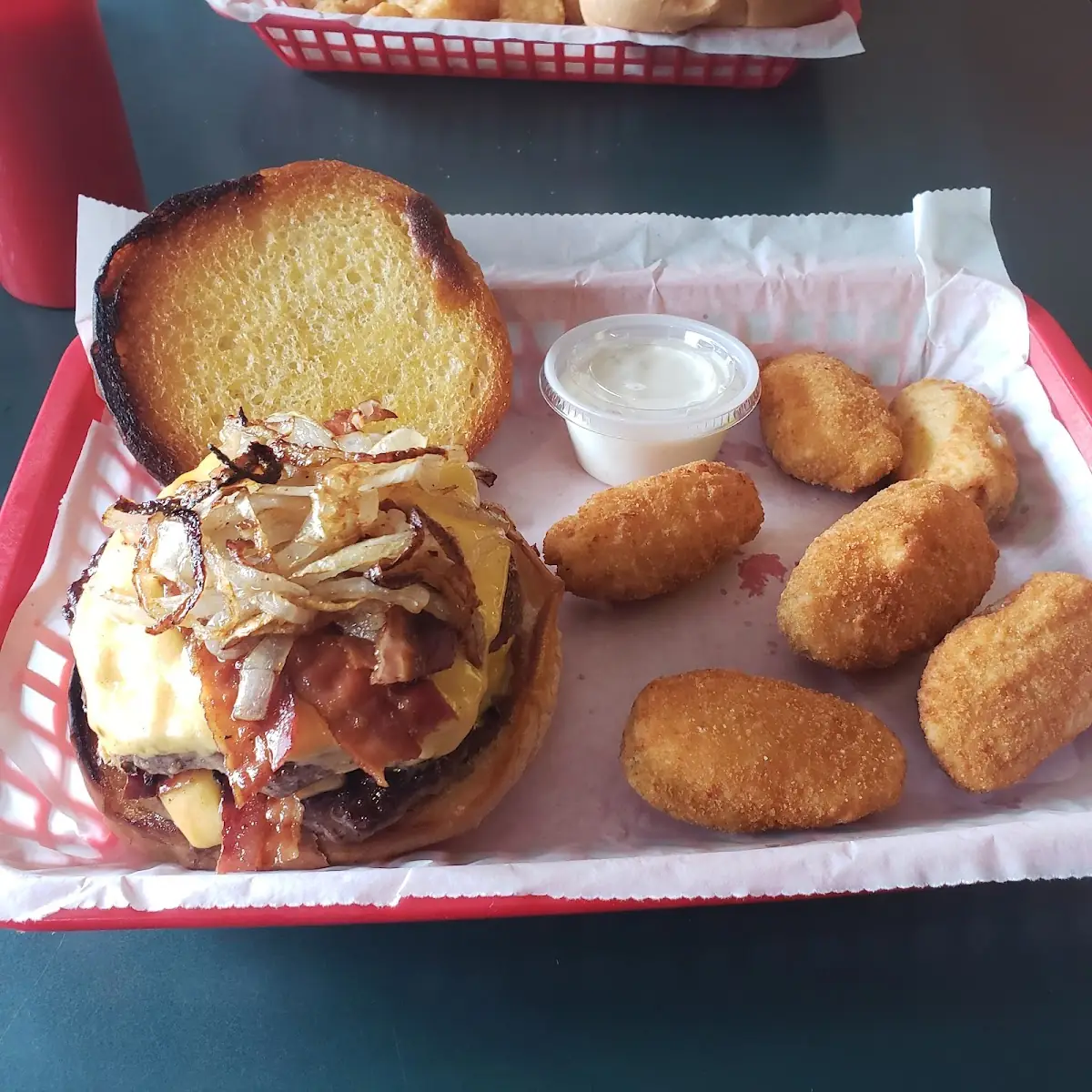Double Bacon Cheddar Burger
