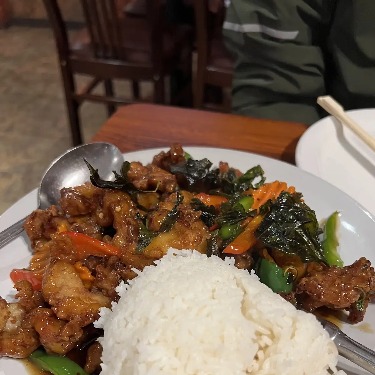 Crispy Chicken Basil