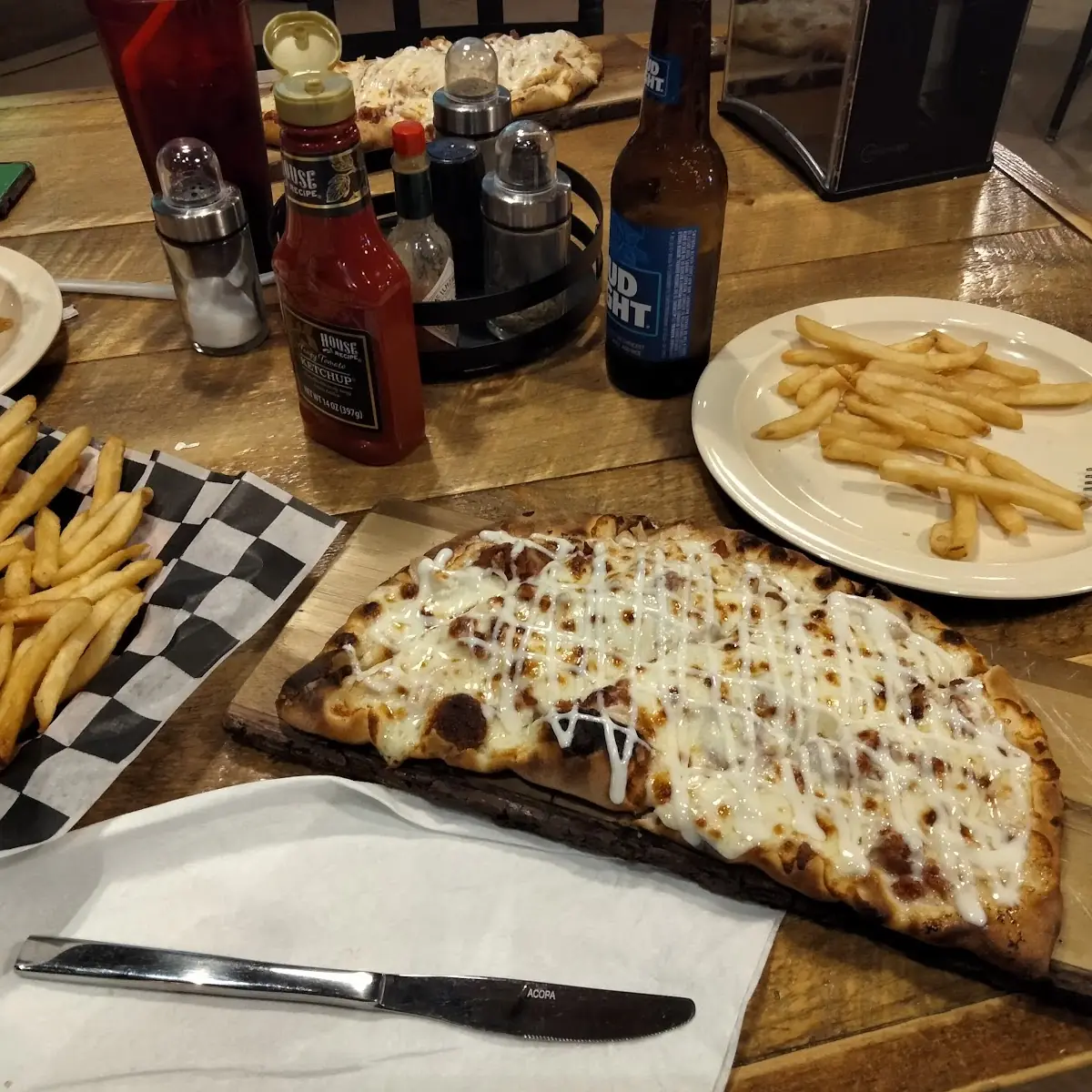 Chicken Bacon Ranch Flat Bread