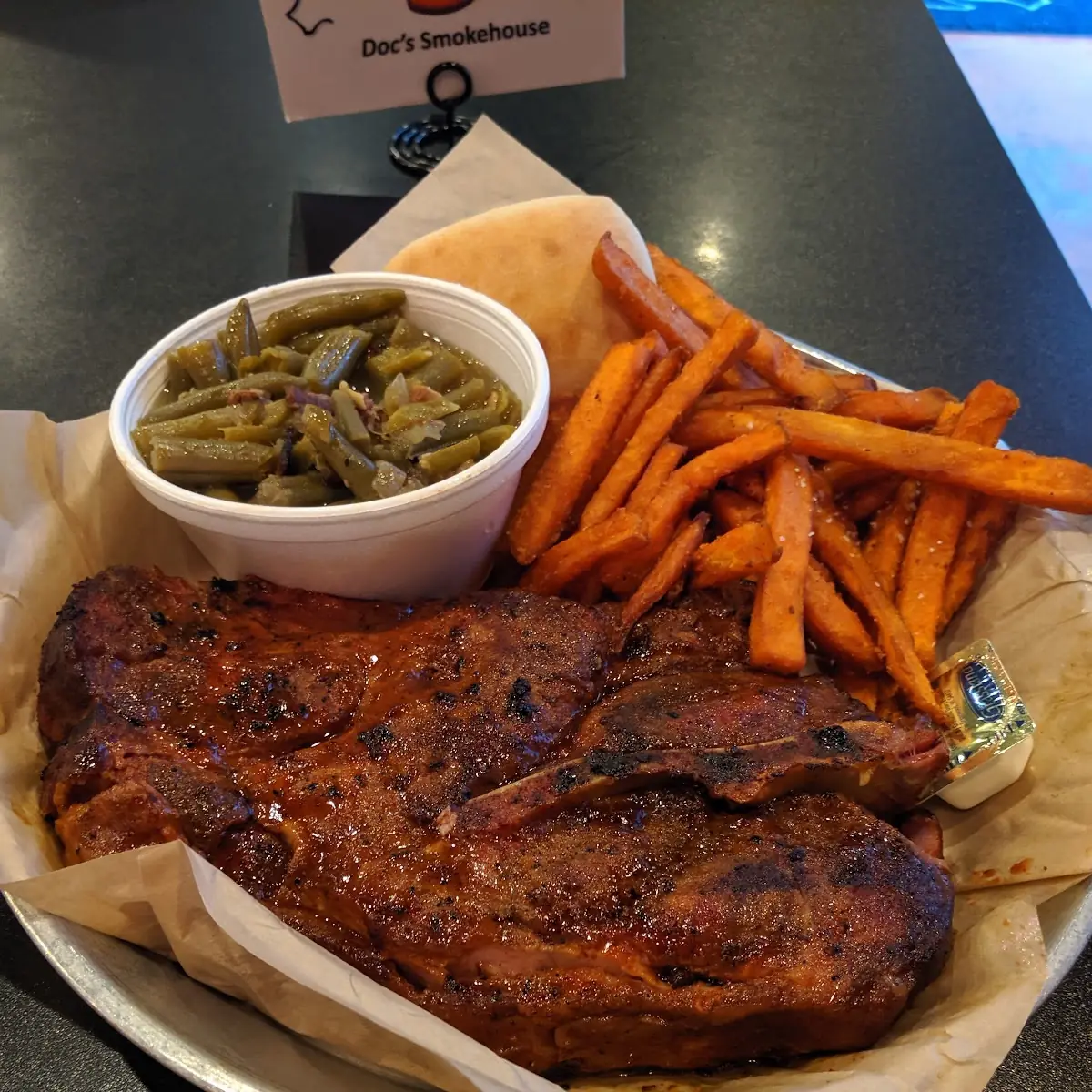 Pork Steak Dinner