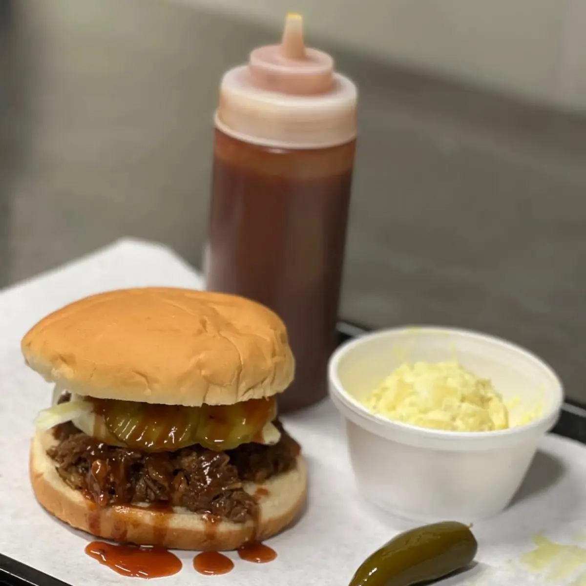 Chop Beef Sandwich