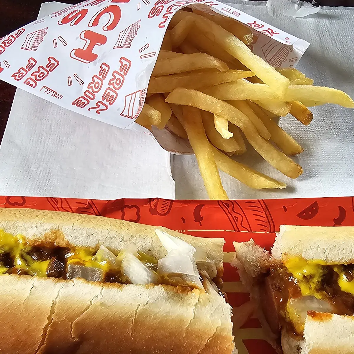 Foot Long Hot Dog