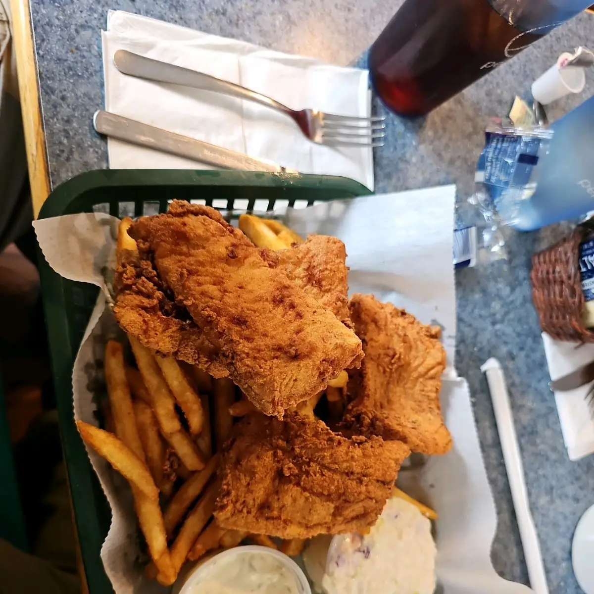 Fried Haddock