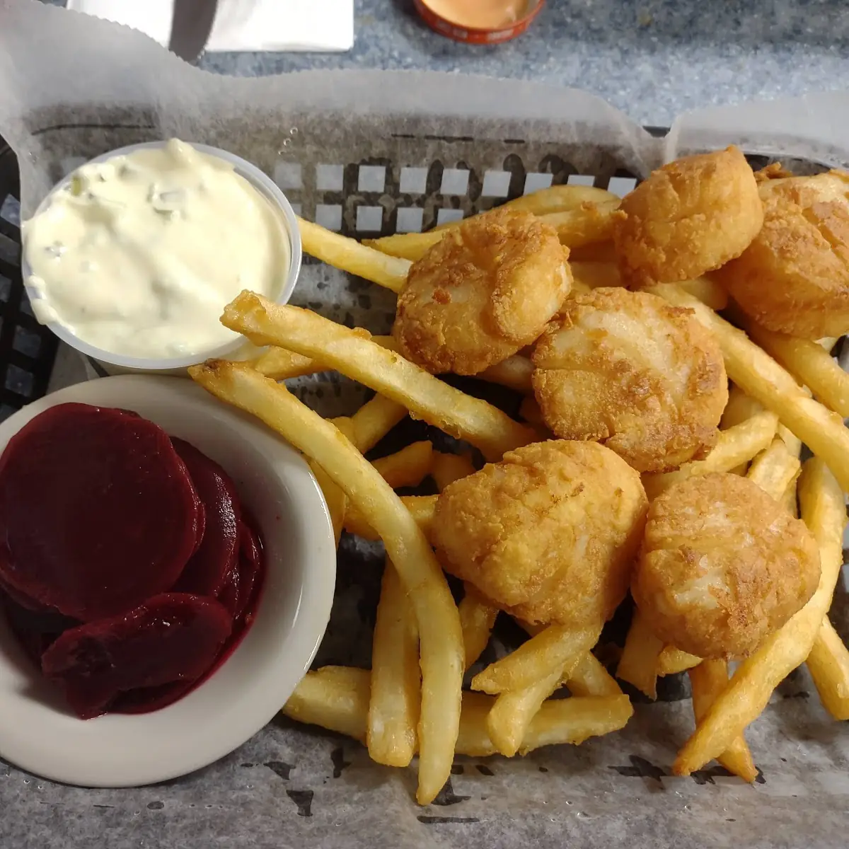 Fried Scallops