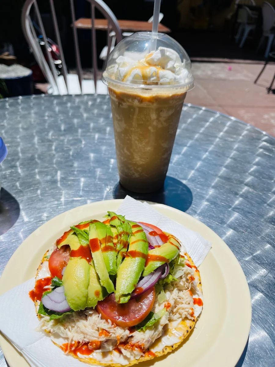 Chicken Tostada