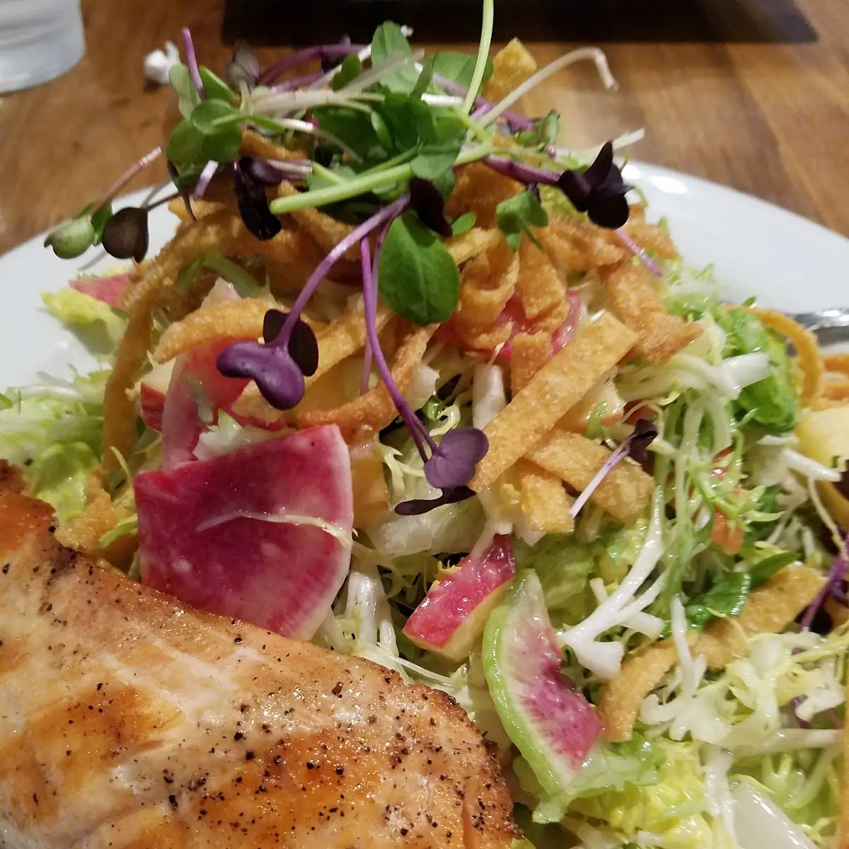 Grilled Salmon Salad