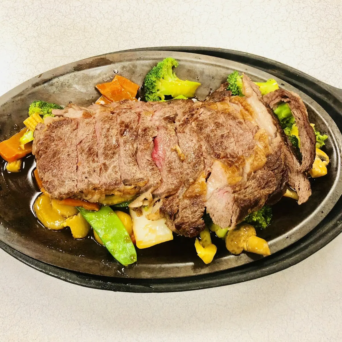Roast Pork with Mixed Vegetables