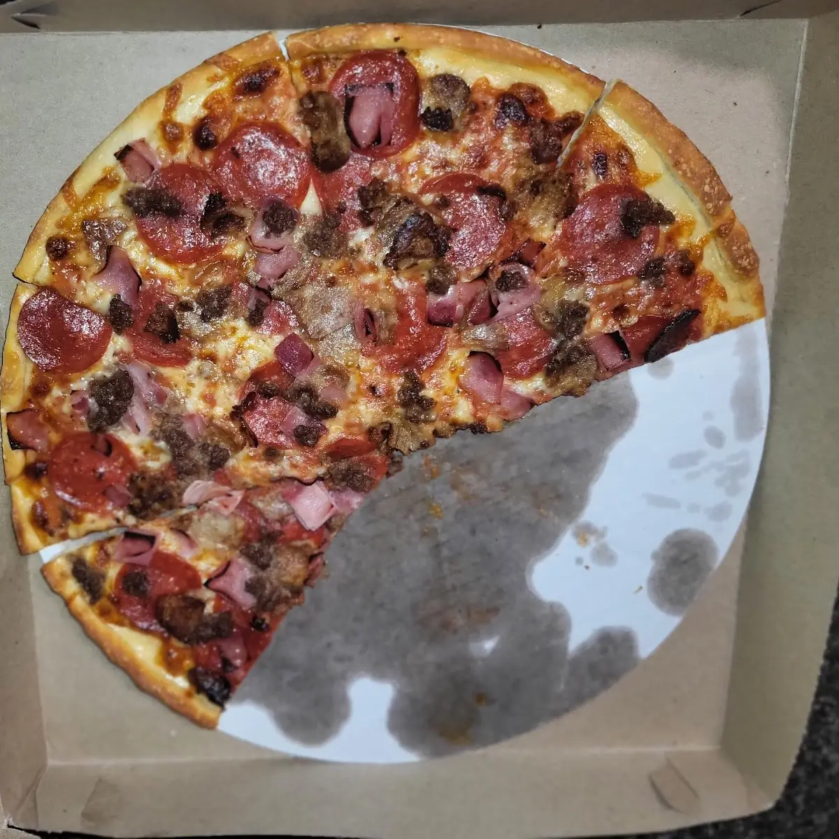 Large Meat Lovers Pizza