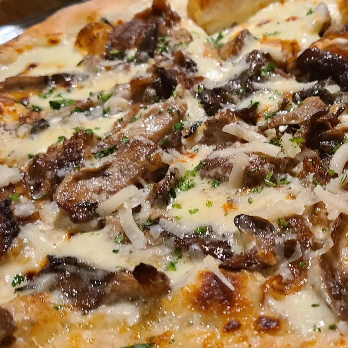Home Mushroom Pizza