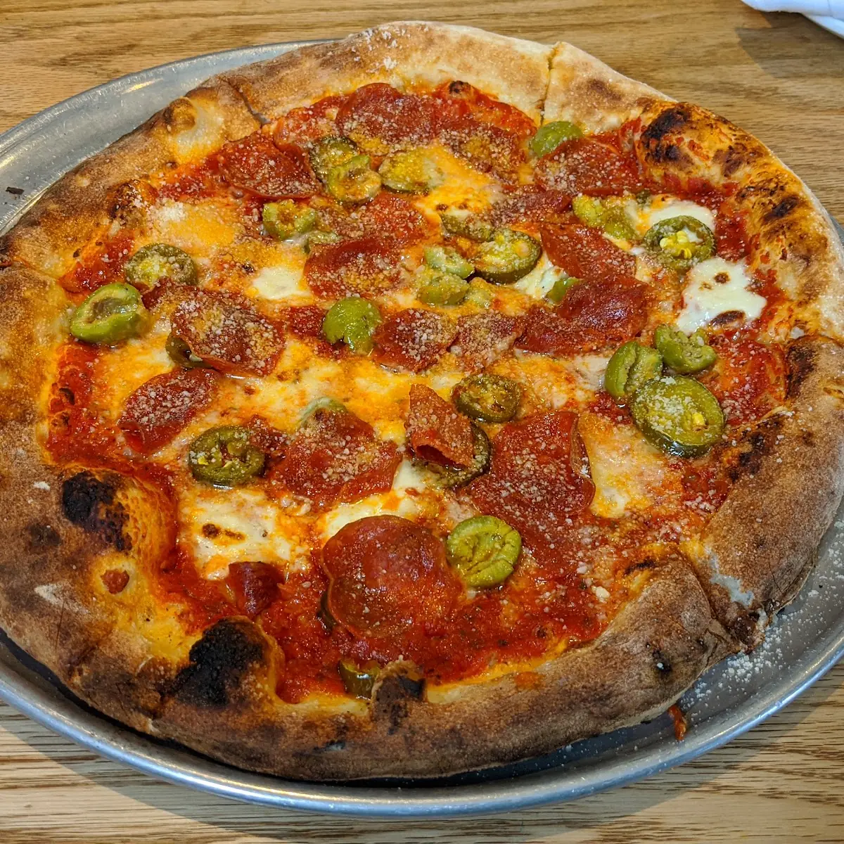 Spicy Pepperoni and Peppers