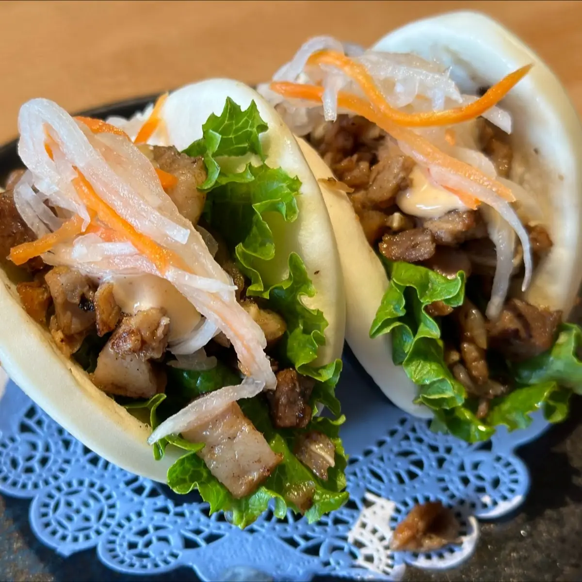 Sisig Bao Bun