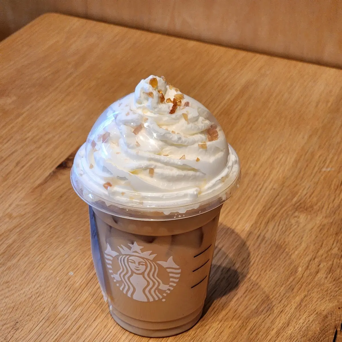 Iced Caramel Brulee Latte