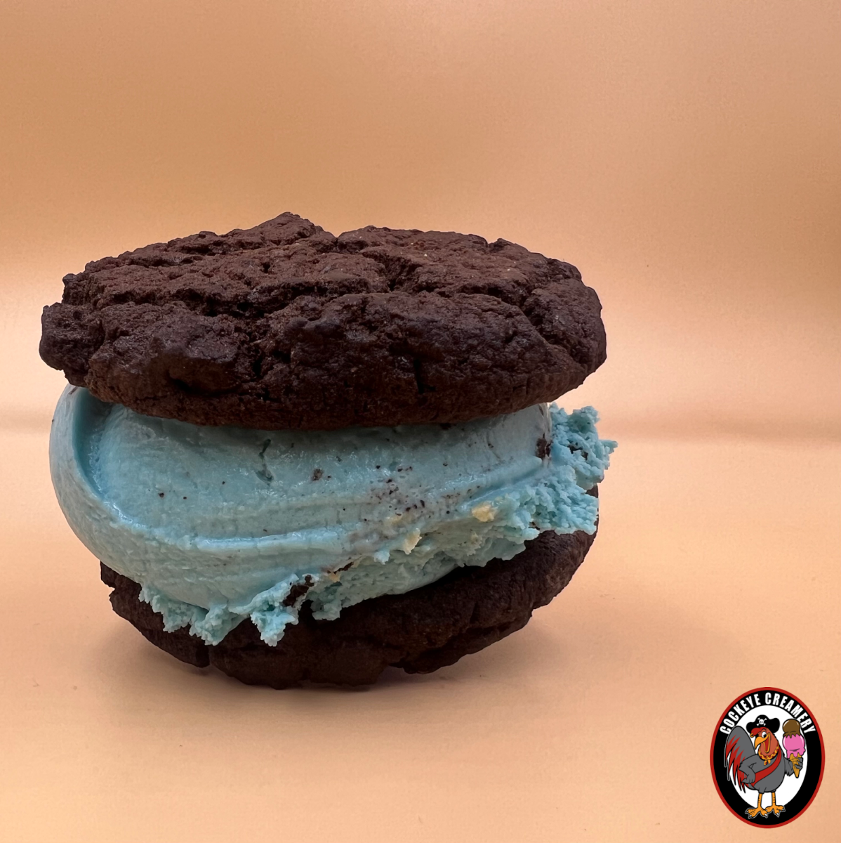 Cookie Monster Ice Cream Pie