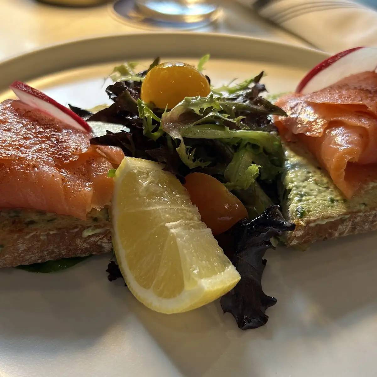 Smoked Salmon Tartine