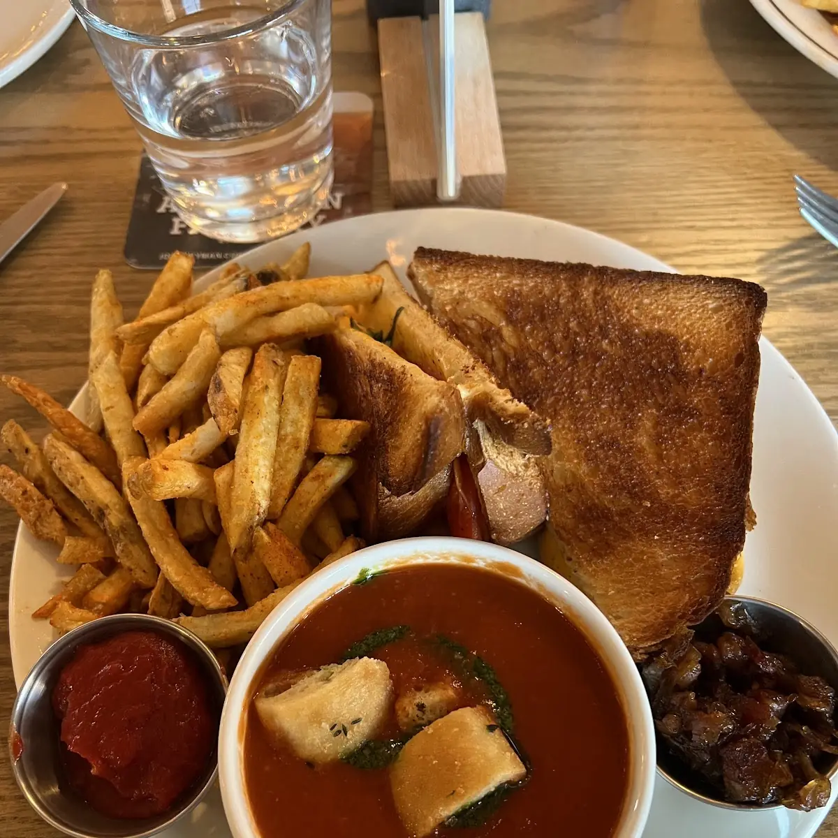Grilled Cheese and Tomato Soup