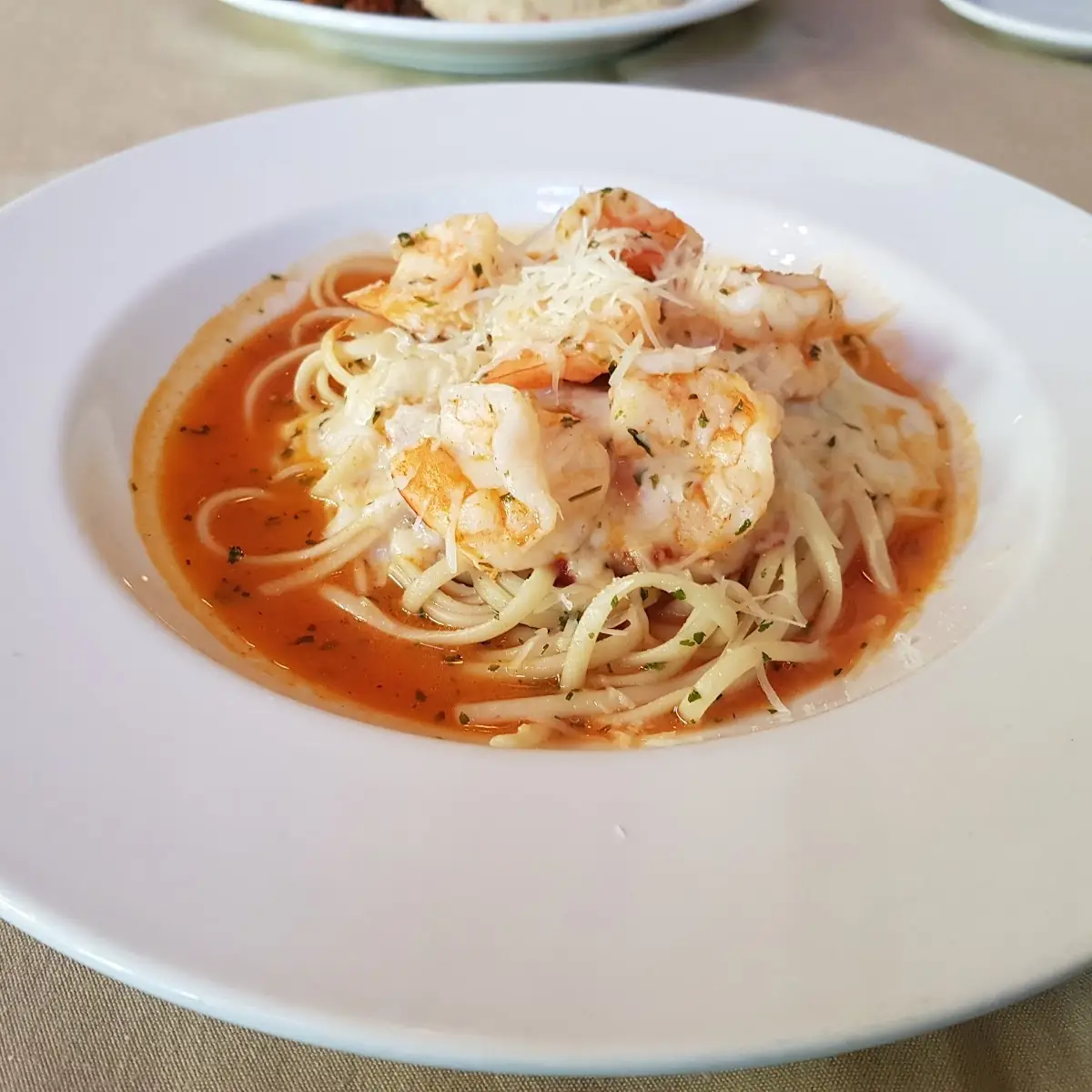 Spicy Shrimp and Pasta